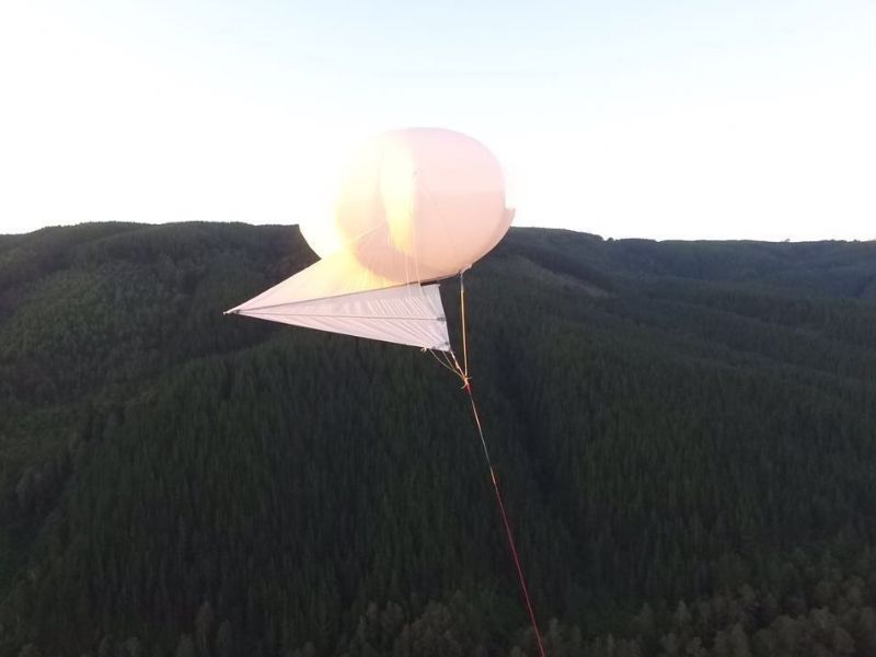 Aerial Oblate Spheroid Balloon 30m3 woo